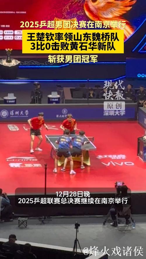 乒超联赛总决赛落幕 深圳大学队、山东魏桥队登顶